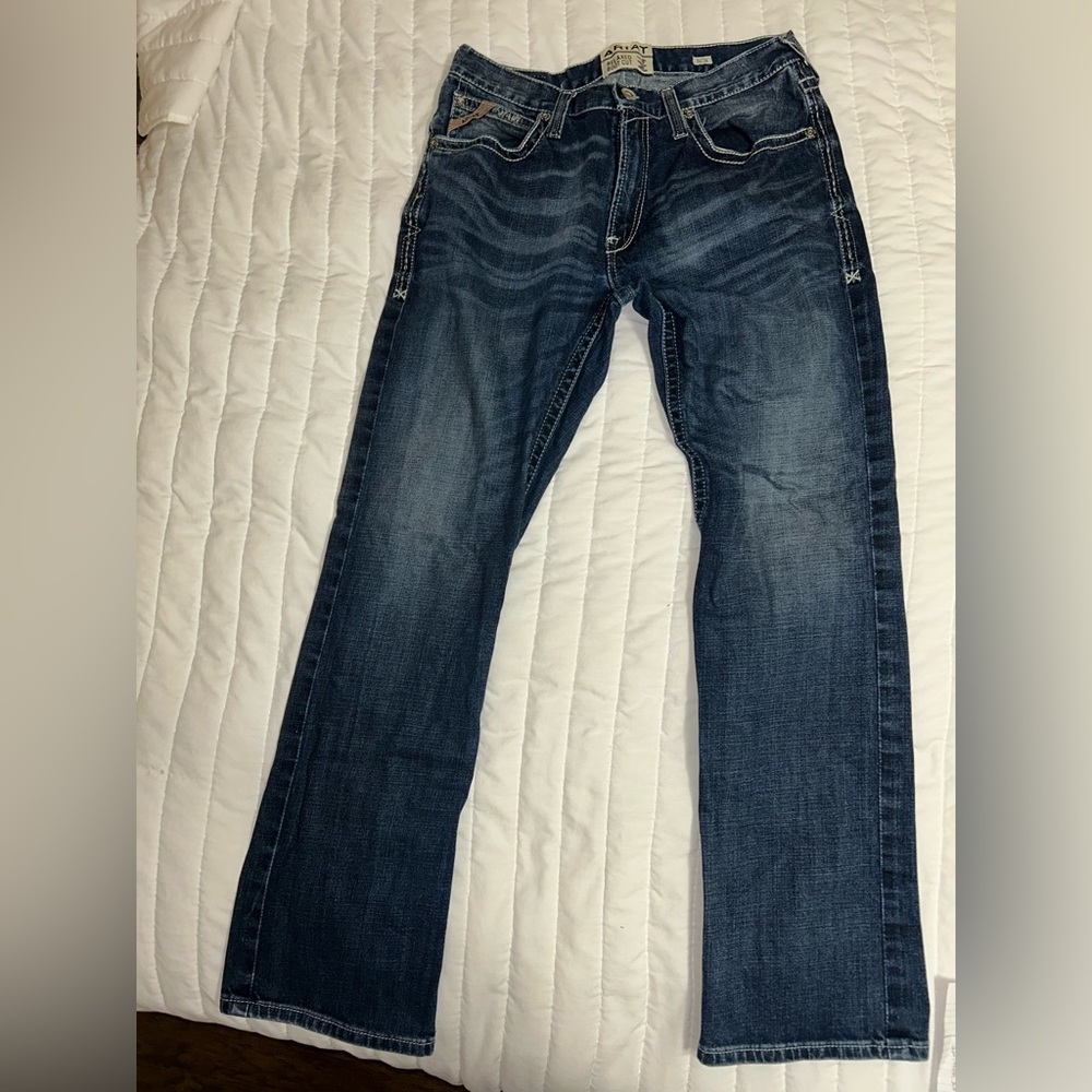 Ariat Relaxed Boot Cut Dark Blue Jeans